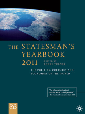 cover image of The Statesman's Yearbook 2011